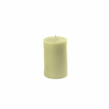 JECO 2 x 3 in. Ivory Pillar Candle, 24PK CPZ-2307